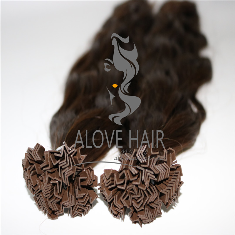 V tip fusion hair extensions supplier in China